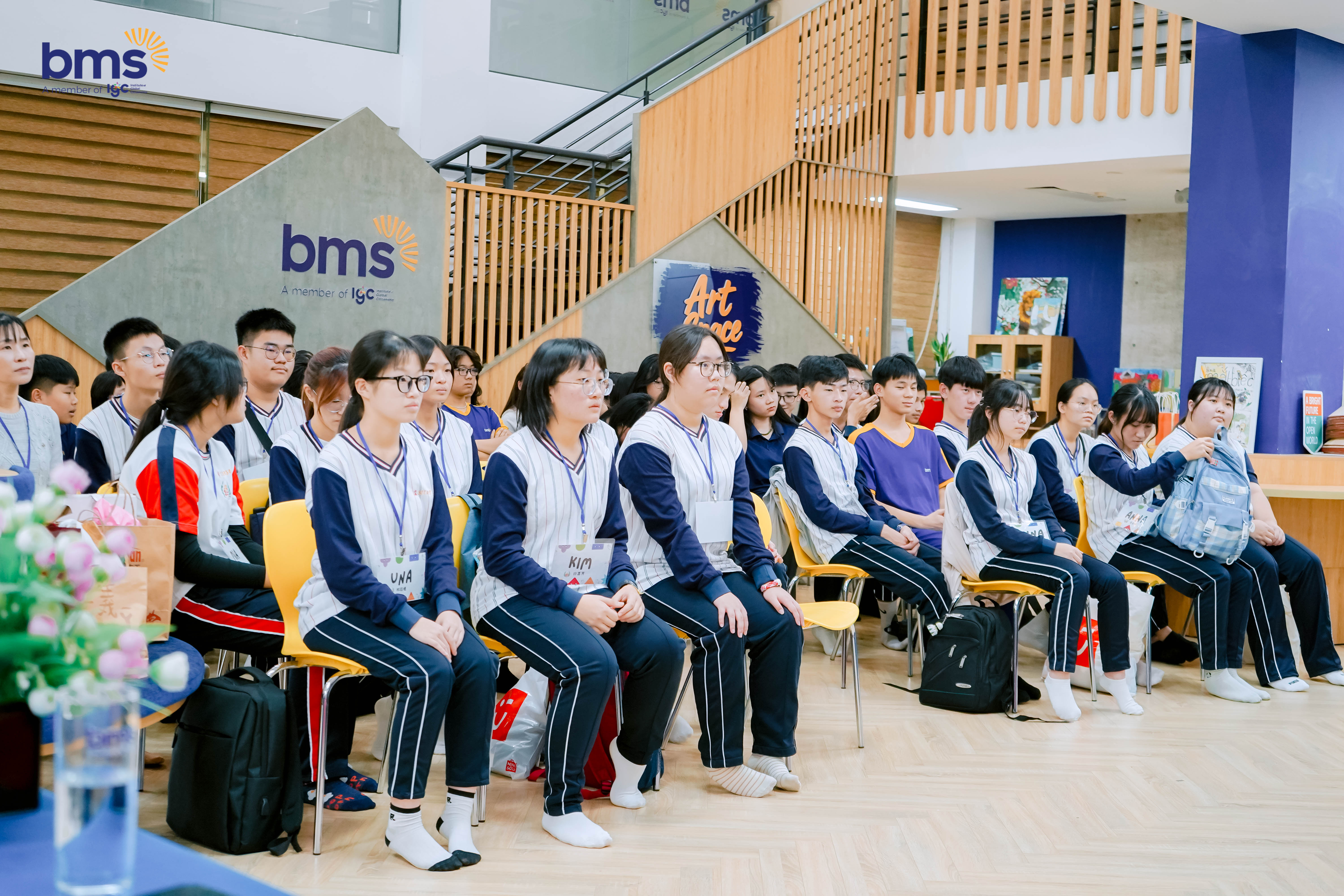 Hợp tác quốc tế tại BMS: Môi trường học tập mở cho công dân toàn cầu