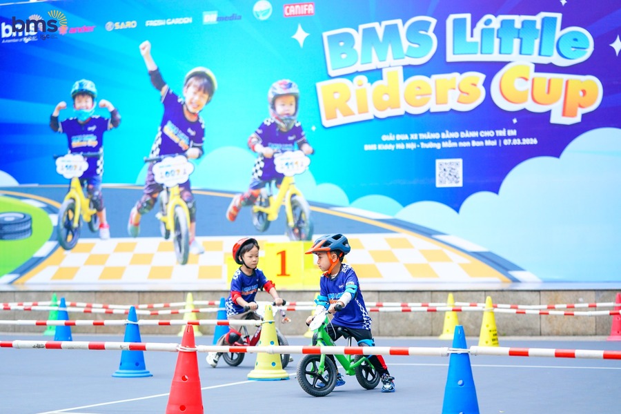 BMS Little Riders Cup 2026: Nuôi dưỡng thể chất và sự tự tin cho trẻ mầm non