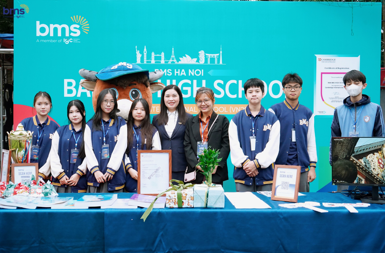 Chương trình Song bằng Quốc tế Cambridge tại BMS – “Du học tại chỗ”, mở rộng tương lai cho học sinh Việt Nam