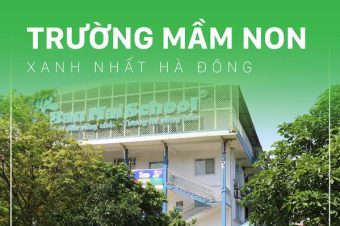 Khám phá ngôi trường xanh nhất Hà Đông