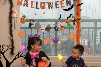 TUẦN LỄ HALLOWEEN SÔI ĐỘNG CỦA CÁC BMSERS NHÍ