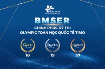 BMSers tự tin chinh phục kì thi Olympic Toán TIMO