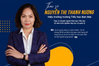 Thạc sĩ Nguyễn Thị Thanh Nương trở thành Hiệu trưởng trường Tiểu học Ban Mai từ năm học 2021 – 2022