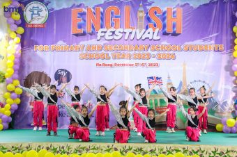 BMS ĐẠT GIẢI BA CUỘC THI FESTIVAL TIẾNG ANH QUẬN HÀ ĐÔNG NĂM HỌC 2023 – 2024