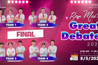 CHUNG KẾT: BAN MAI’S GREAT DEBATE 2021 – LỘ DIỆN 12 GƯƠNG MẶT BMSERS XUẤT SẮC