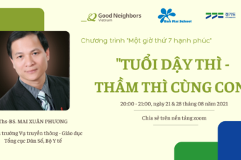 CHƯƠNG TRÌNH “MỘT GIỜ THỨ 7 HẠNH PHÚC” DÀNH CHO CHA MẸ HỌC SINH