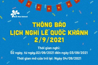 THÔNG BÁO NGHỈ LỄ QUỐC KHÁNH 2/9