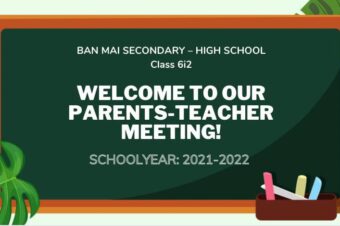 BAN MAI SCHOOL: KẾT NỐI NGÀY HỘI CHA MẸ HỌC SINH ONLINE ĐẦU NĂM HỌC 2021 -2022