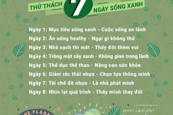 THỬ THÁCH 7 NGÀY SỐNG XANH: BMSERS GREEN LAN TOẢ TINH THẦN BẢO VỆ MÔI TRƯỜNG