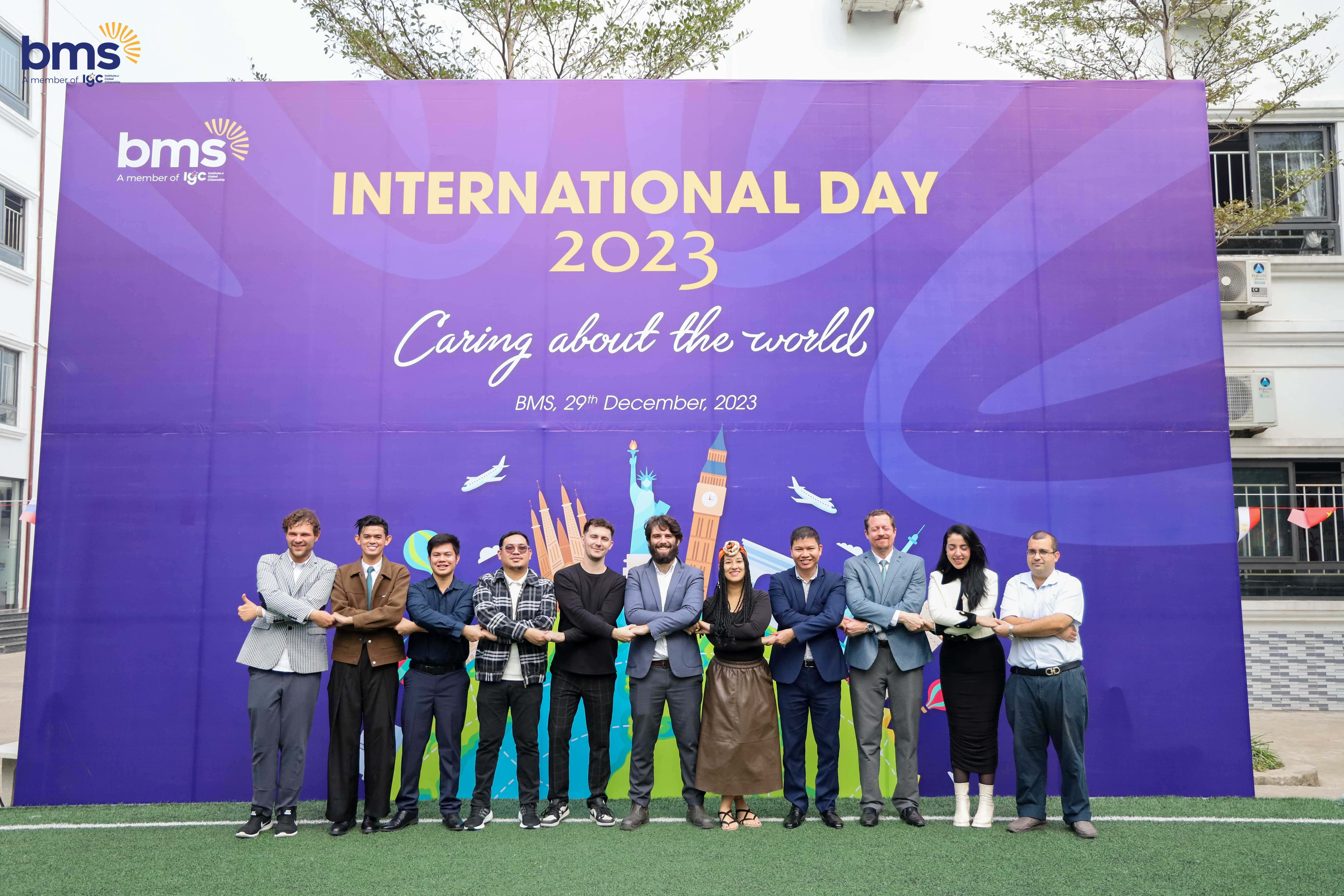 Hơn 400 học sinh hệ quốc tế BMS tìm hiểu về những vấn đề toàn cầu trong ngày International Day 2023