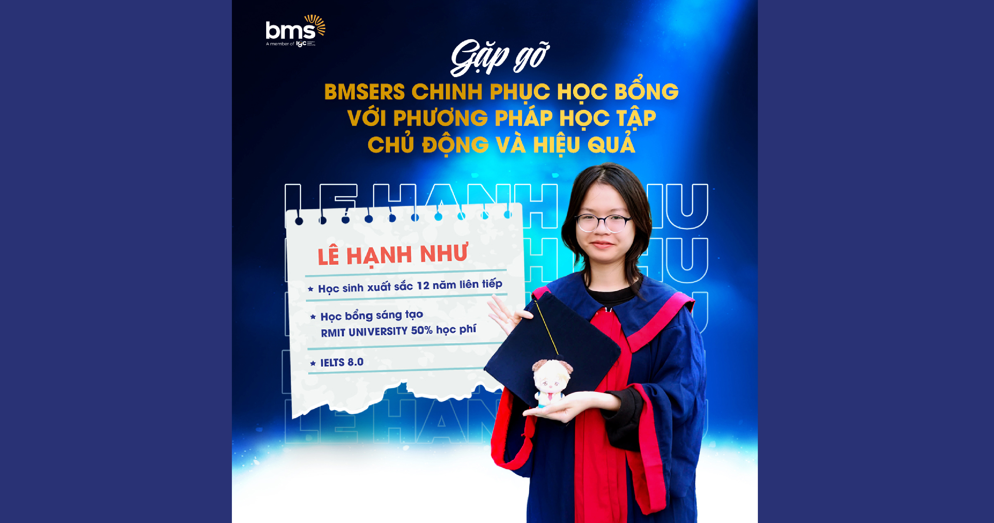 Gặp gỡ Lê Hạnh Như với bí quyết chinh phục học bổng với phương pháp học tập chủ động và hiệu quả