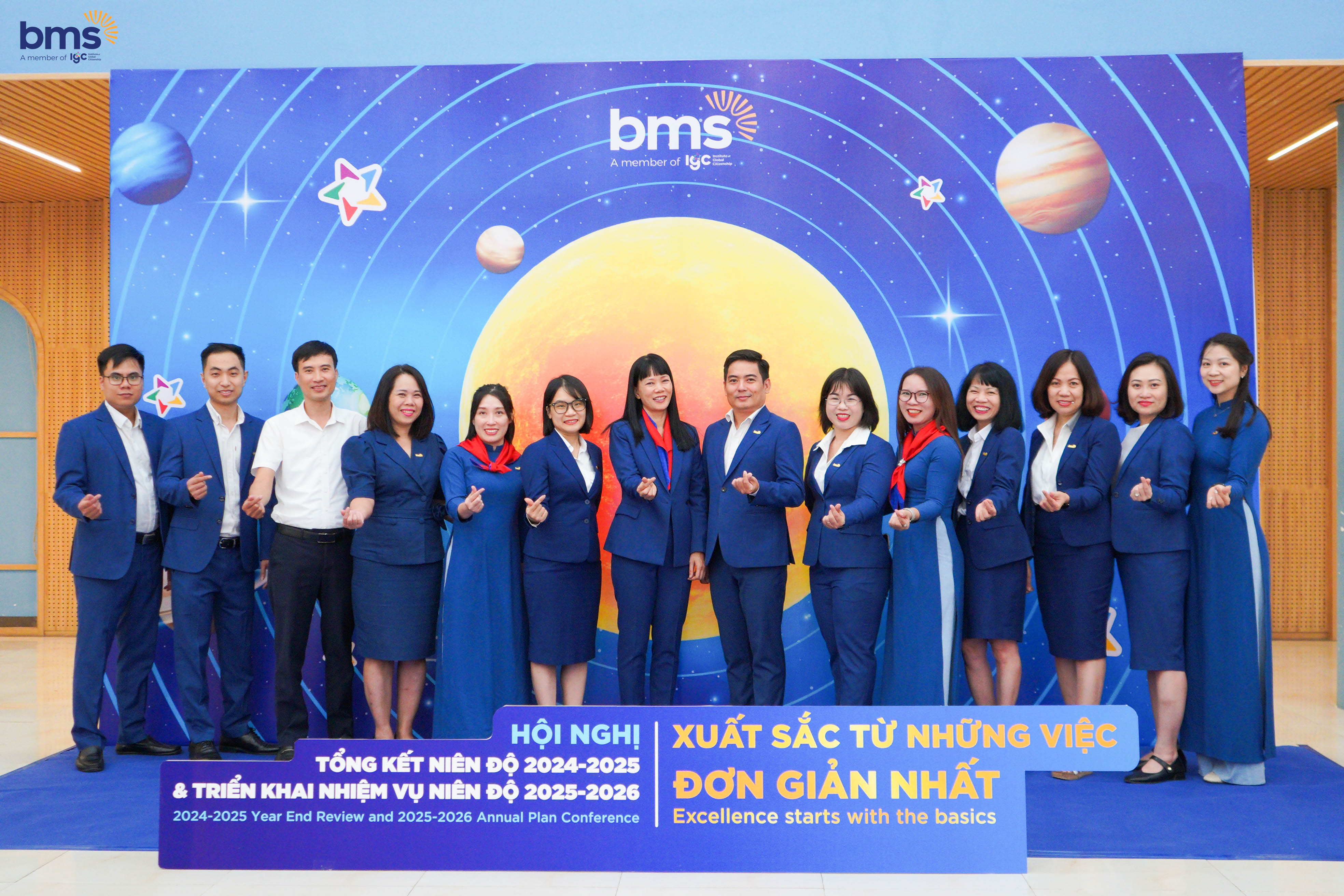 BMS TỔ CHỨC THÀNH CÔNG HỘI NGHỊ TỔNG KẾT NIÊN ĐỘ 2024 – 2025 VÀ TRIỂN KHAI NHIỆM VỤ NIÊN ĐỘ 2025 – 2026